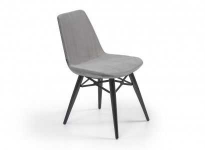 Designer Modern Grau Stuhl Möbel Einrichtung Luxus Neu Esszimmer